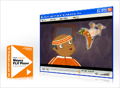 Free FLV Player for playing flash video flv files