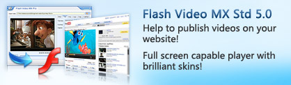 Moyea Flash Video MX Std Moyea Flash Video MX Std - Create flash video player for web