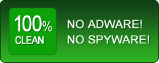 100% Clean -- No Adware, No Spyware!