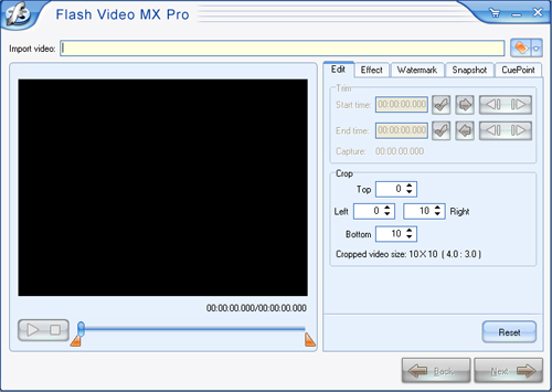 Convert video to flv