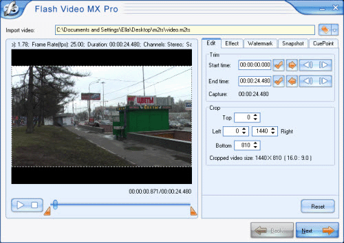 Flash Video MX Pro